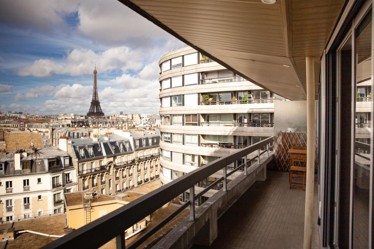 Appartement Vue Tour Eiffel Paris Eksteriør bilde